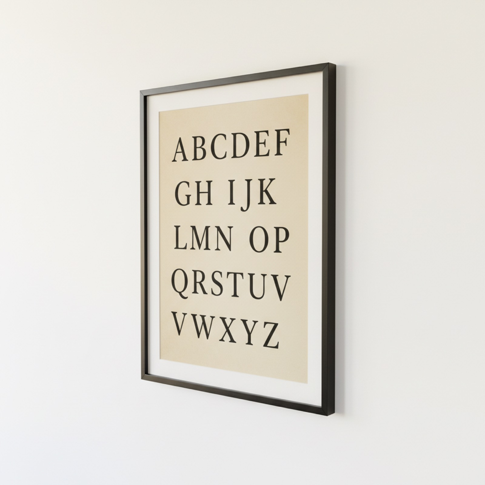 Alphabet Serif